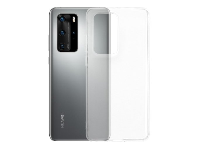 Huawei P40 Pro - Průhledný kryt (Typ krytu Zesílená ochrana rohů a hran)
