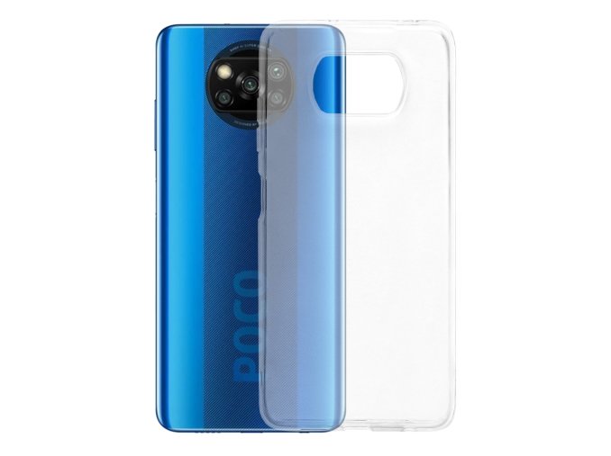Xiaomi Poco X3 - Průhledný kryt (Typ krytu Zesílená ochrana rohů a hran)