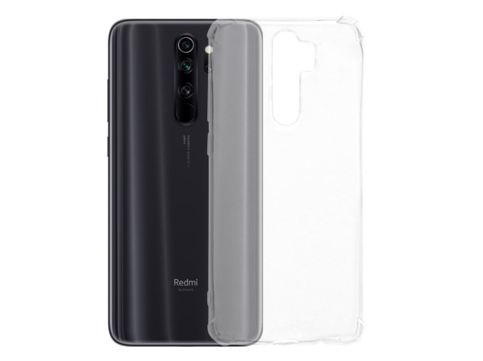 Xiaomi Redmi Note 8 Pro - Průhledný kryt (Typ krytu Zesílená ochrana rohů a hran)