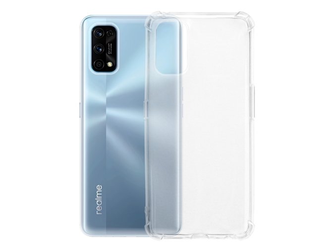 Realme 7 Pro - Průhledný kryt (Typ krytu Zesílená ochrana rohů a hran)