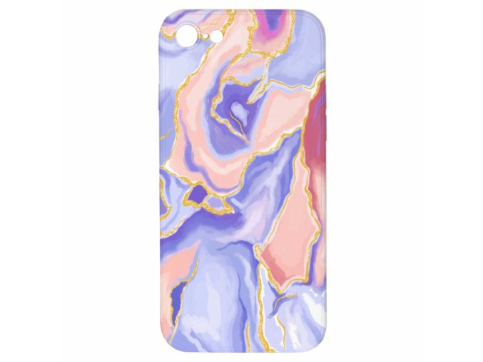 8934 fialovo ruzovy mramor pro iphone 7 8 se2020fialovo ruzovy mramor