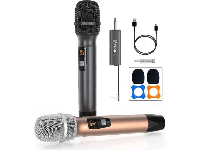 FDUCE Bezdrátový mikrofon duo pack