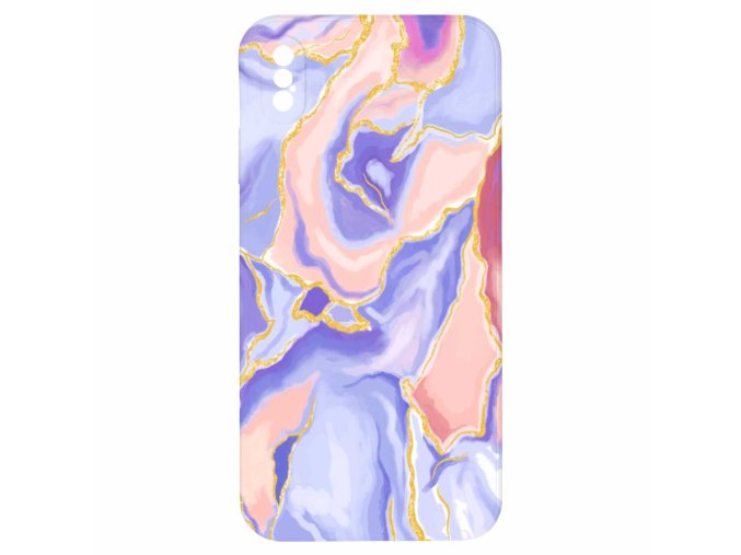 9081 fialovo ruzovy mramor pro iphone xs maxfialovo ruzovy mramor