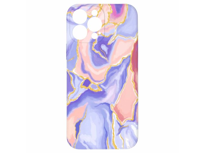 9696 fialovo ruzovy mramor pro iphone 13 pro maxfialovo ruzovy