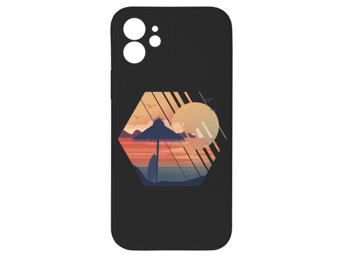 10725 zapad slunce cerny pro iphone 12k29blk