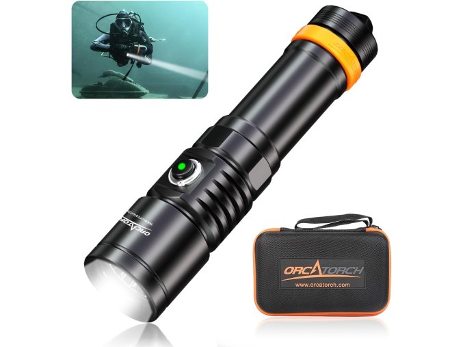 ORCATORCH Ponorná lampa D710 (potápěčská)