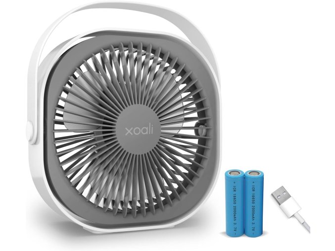 Xoali USB stolní ventilátor 4000mAh
