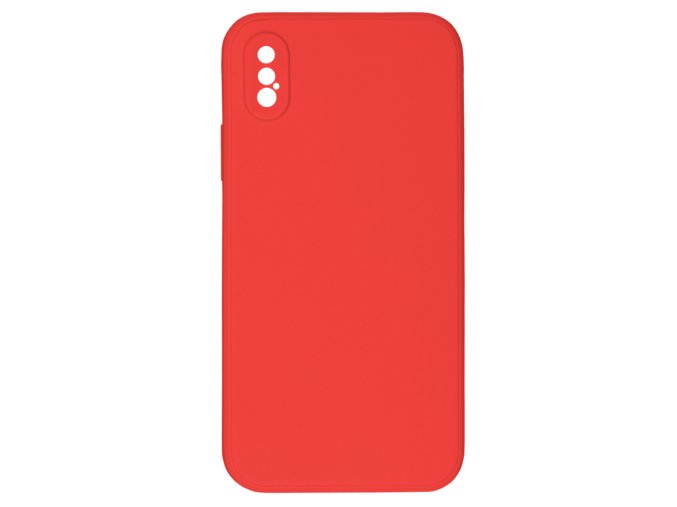 15207 jednobarevny kryt cerveny na iphone x xsx xs cervena