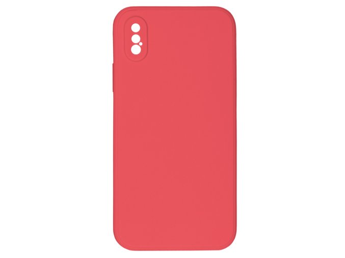 15225 jednobarevny kryt jahodovy na iphone x xsx xs jahodova