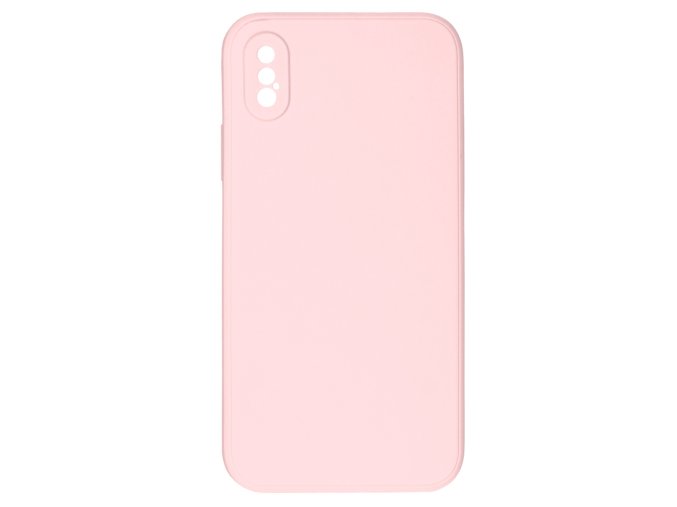 15231 jednobarevny kryt piskove ruzovy na iphone x xsx xs piskoveruzova