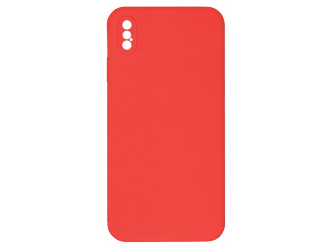 15258 jednobarevny kryt cerveny na iphone xs maxxs max cervena