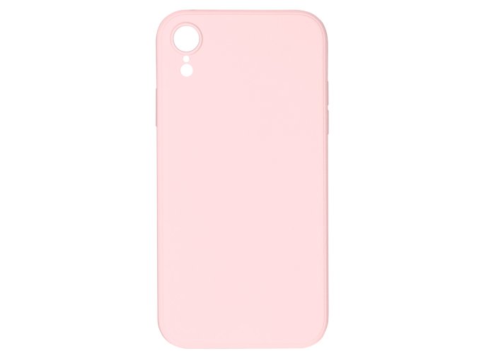 15327 jednobarevny kryt piskove ruzovy na iphone xrxr piskoveruzova