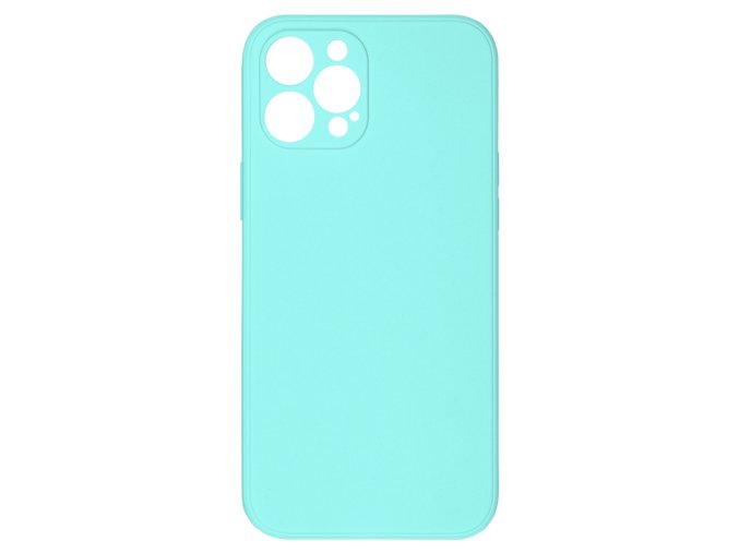 15633 jednobarevny kryt svetle modry na iphone 12 pro max12pro max svetlemodra