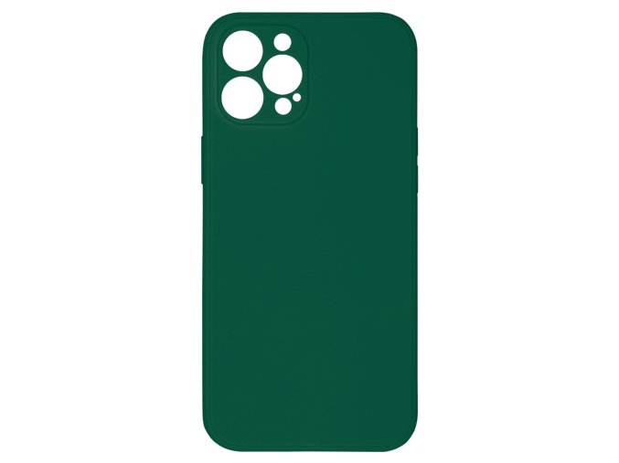 15639 jednobarevny kryt tmave zeleny na iphone 12 pro max12pro max tmavezelena