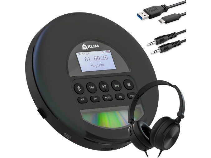 KLIM Nomad CD přehrávač Bluetooth