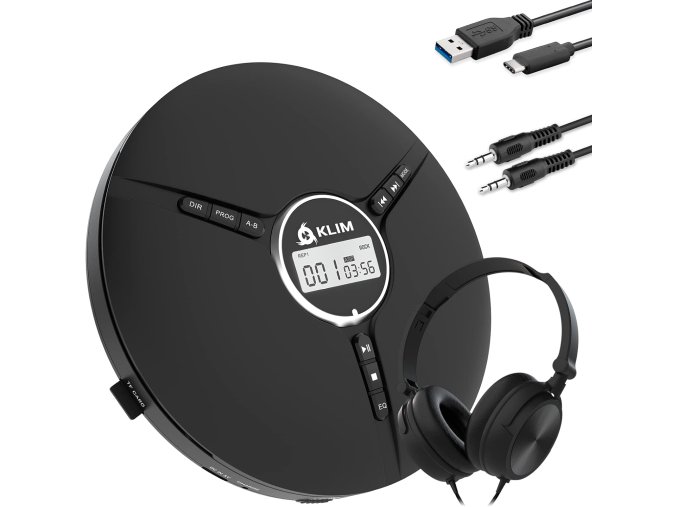 KLIM Nomad Discman se sluchátky