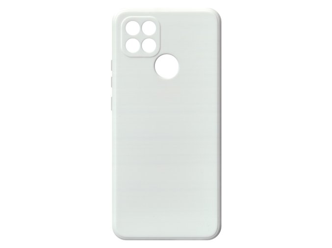 19346 jednobarevny kryt bily na oppo a15oppo a15 white
