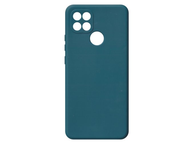 19358 jednobarevny kryt modry na oppo a15oppo a15 blue