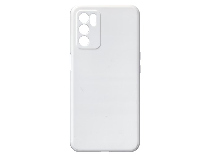 19370 jednobarevny kryt bily na oppo a16 a55oppo a16 a55 white