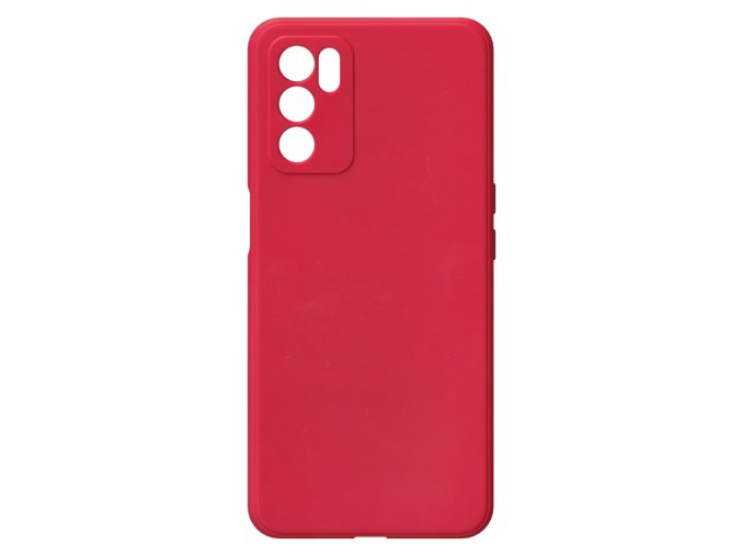 19376 jednobarevny kryt cerveny na oppo a16 a55oppo a16 a55 red