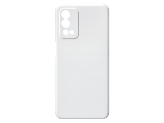 19514 jednobarevny kryt bily na oppo a55 4goppo a55 4g white