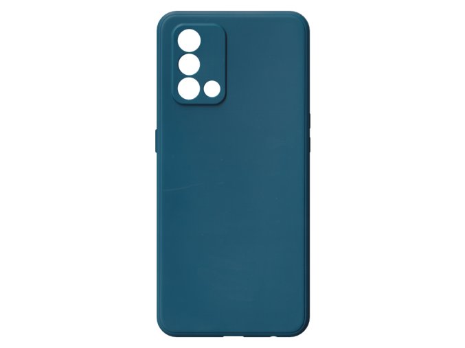 19646 jednobarevny kryt modry na oppo a74 4goppo a74 4g blue