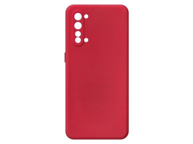 19910 jednobarevny kryt cerveny na oppo find x2 lite oppo reno 3oppo find x2 lite oppo reno 3 red