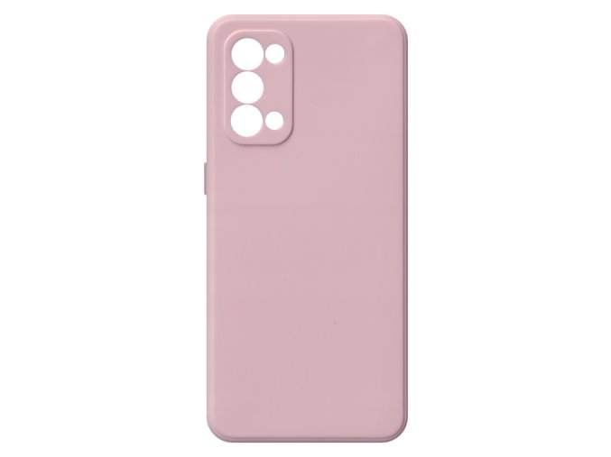 19931 jednobarevny kryt piskove ruzovy na oppo find x3 liteoppo find x3 lite pink