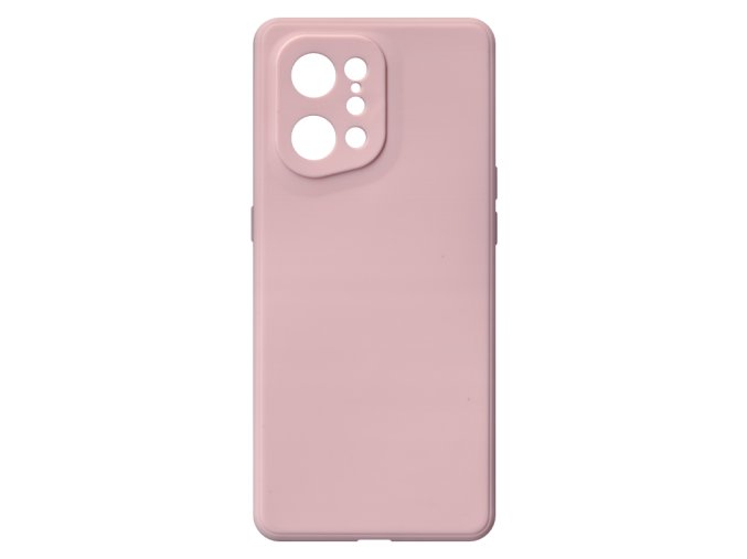 19955 jednobarevny kryt ruzovy na oppo find x5oppo find x5 pink