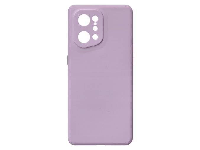 19961 jednobarevny kryt fialovy na oppo find x5oppo find x5 levander