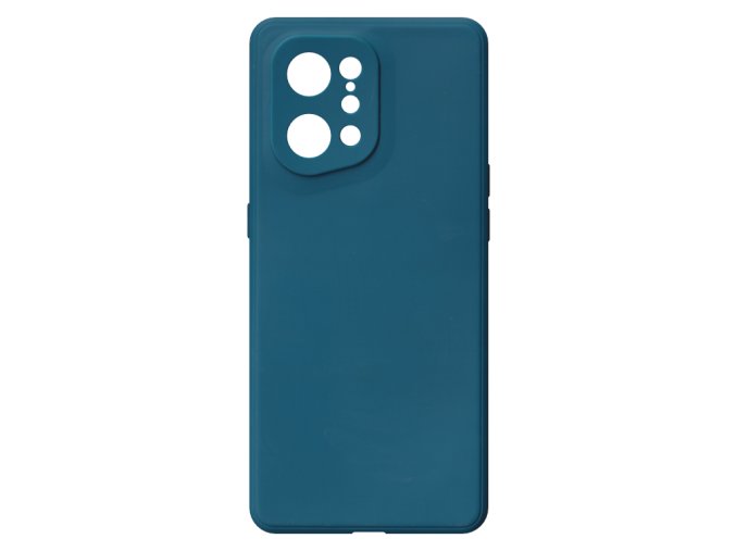 19964 jednobarevny kryt modry na oppo find x5oppo find x5 blue