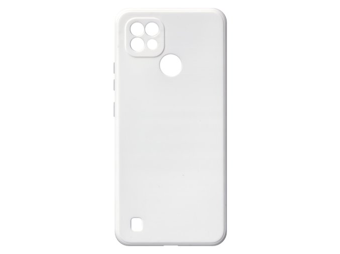 20180 jednobarevny kryt bily na oppo realme c21oppo realme c21 white