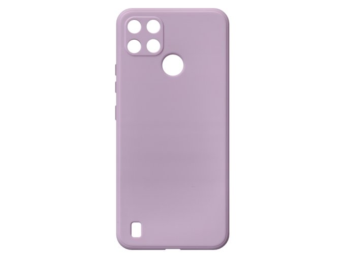 20213 jednobarevny kryt fialovy na oppo realme c21 yoppo realme c21 y levander