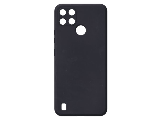 20222 jednobarevny kryt cerny na oppo realme c21 yoppo realme c21 y black