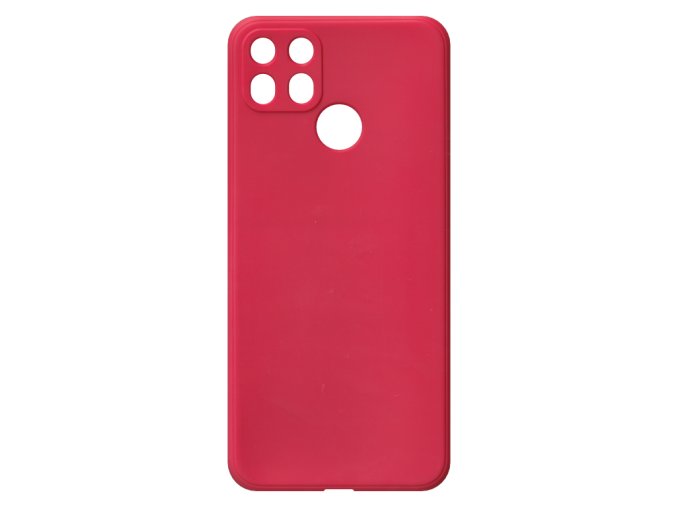 20426 jednobarevny kryt cerveny na oppo realme 7ioppo realme 7i red