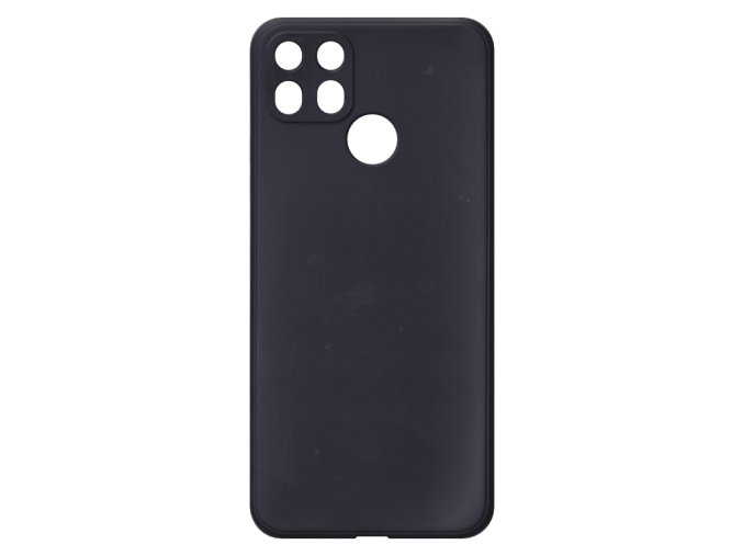 20438 jednobarevny kryt cerny na oppo realme 7ioppo realme 7i black