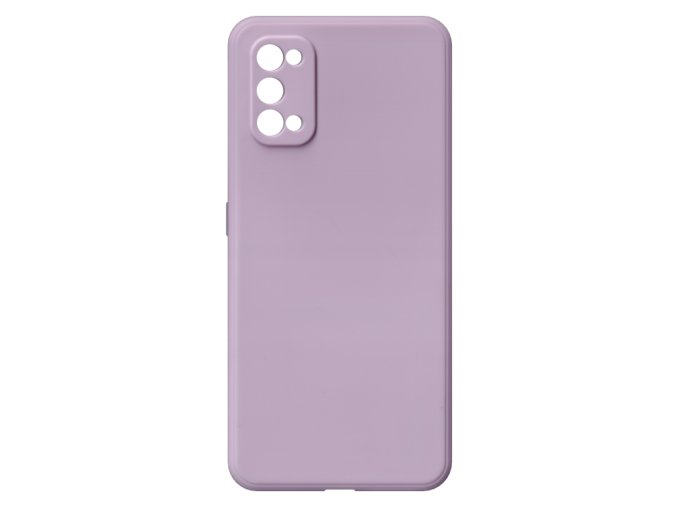 20453 jednobarevny kryt levandulovy na oppo realme 7 prooppo realme 7 pro levander