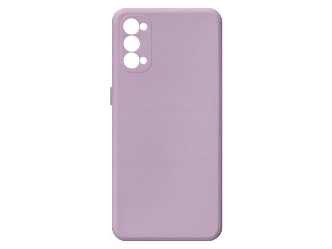 20861 jednobarevny kryt levandulovy na oppo reno 4 5goppo reno 4 5g levander