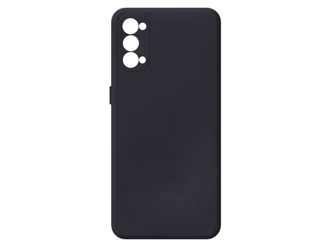 20870 jednobarevny kryt cerny na oppo reno 4 5goppo reno 4 5g black