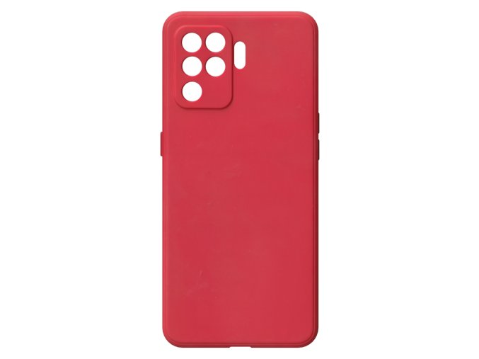 20930 jednobarevny kryt cerveny na oppo reno 5 lite 5goppo reno 5 lite 5g red