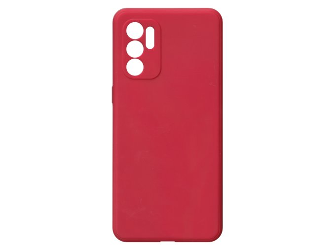 20978 jednobarevny kryt cerveny na oppo reno 6 4goppo reno 6 4g red