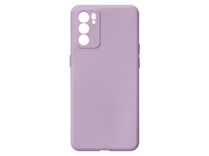 21005 jednobarevny kryt fialovy na oppo reno 6 5goppo reno 6 5g levander