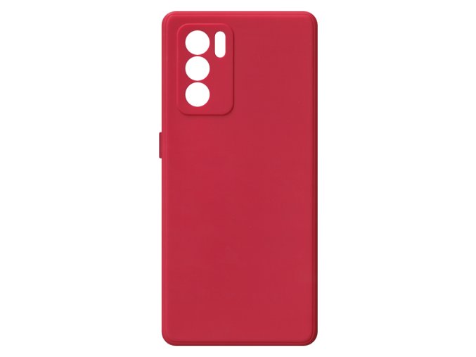 21026 jednobarevny kryt cerveny na oppo reno 6 pro 5goppo reno 6 pro 5g red