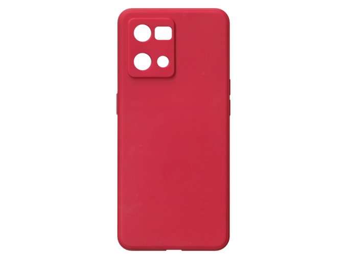 21074 jednobarevny kryt cerveny na oppo reno 7 4goppo reno 7 4g red