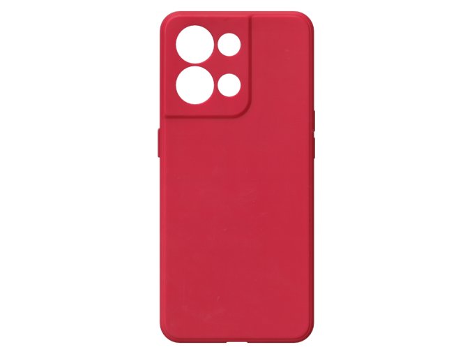 21242 jednobarevny kryt cerveny na oppo reno 8 pro 5goppo reno 8 pro 5g red