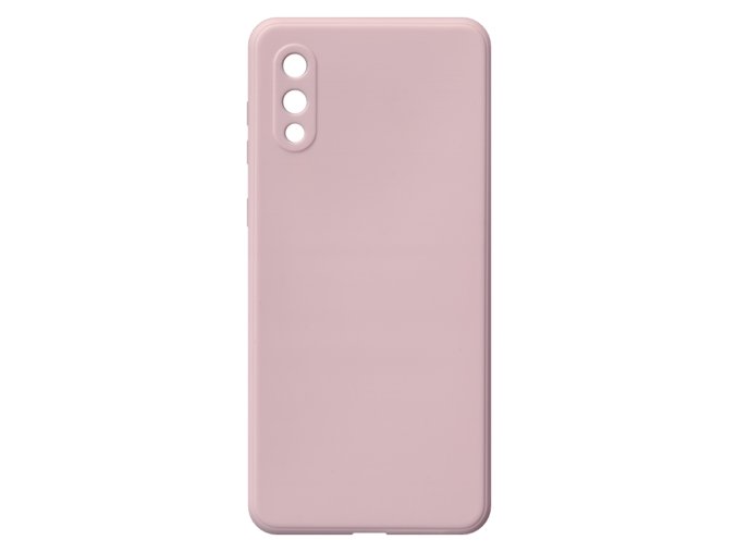 21407 jednobarevny kryt ruzovy na samsung galaxy a02galaxy a02 pink