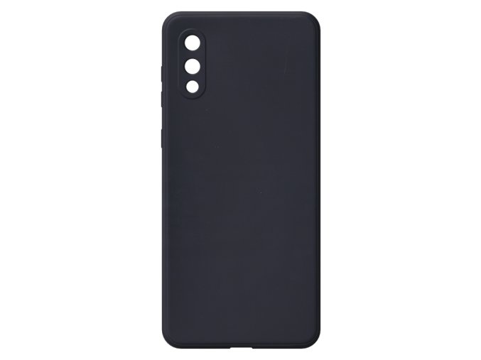 21422 jednobarevny kryt cerny na samsung galaxy a02galaxy a02 black