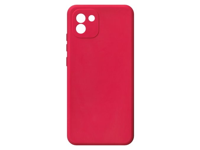 21458 jednobarevny kryt cerveny na samsung galaxy a03a03 red