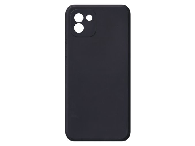 21470 jednobarevny kryt cerny na samsung galaxy a03a03 black