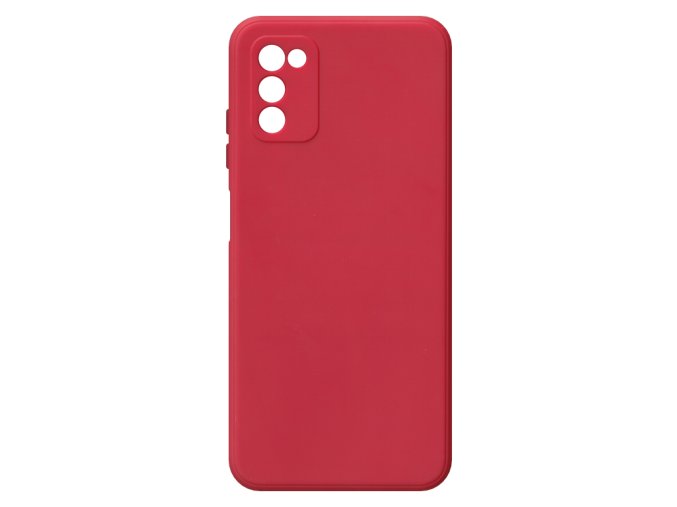 21506 jednobarevny kryt cerveny na samsung galaxy a03s a037 ga03 s a037 g red